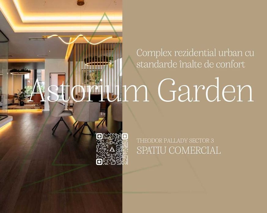 Spațiu Comercial Premium cu Terasă în Astorium Garden | Comision 0%