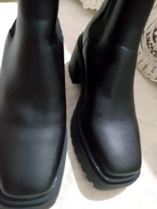 Боти Steve Madden  от естествена кожа номер 40