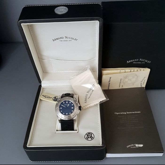 ЕДИНСТВЕН Armand Nicolet Tramelan AN - 460 Date - A460AGN-NR-G9610
