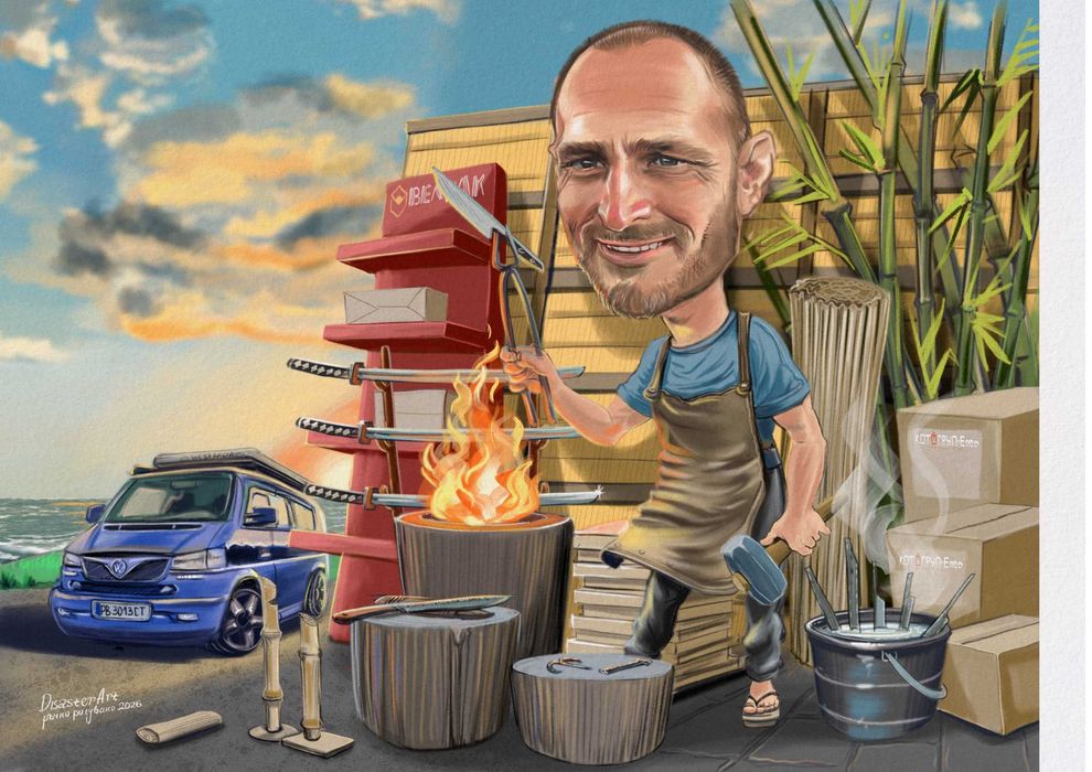 Ръчно рисувани  шаржове Disasterart
