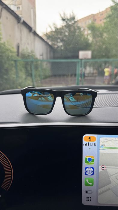 Очки Ray ban синие зеркальные