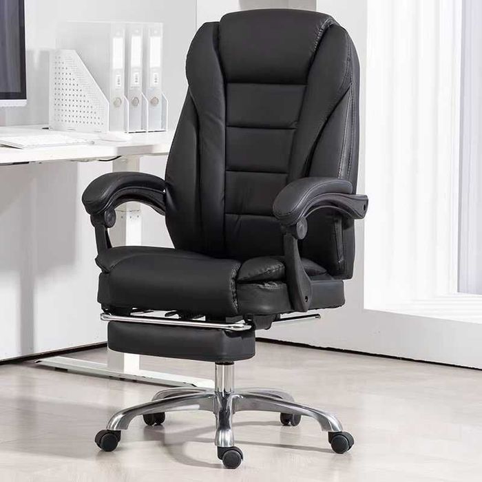 Кресло офисное кожаное