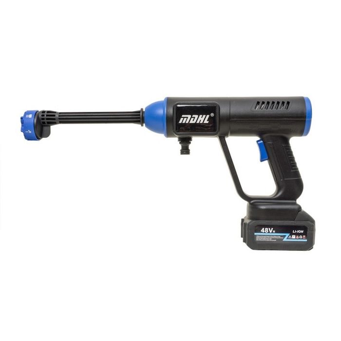 Акумулаторна водоструйка 24V – Пистолет за миене с LCD дисплей 6 режим