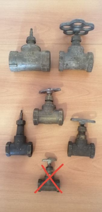 Продам вентиля из чугуна и бронзы