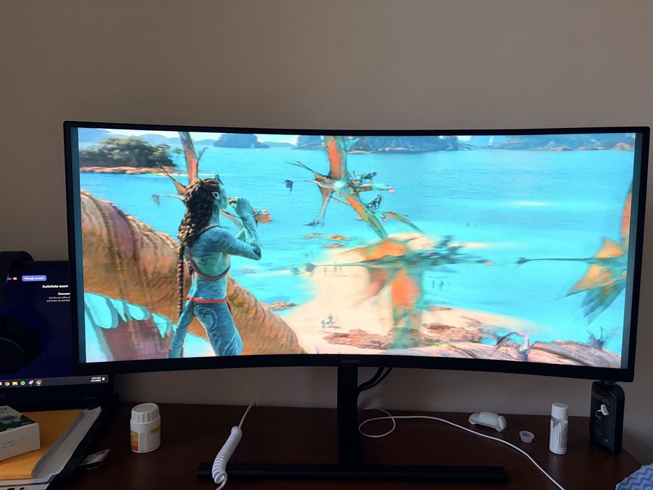 Monitor curbat Huawei