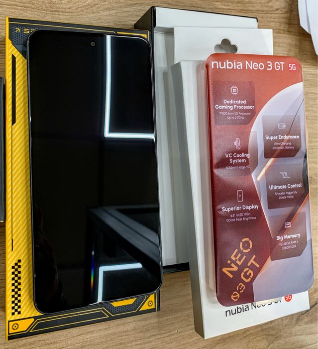 3 ГОДИНИ ГАРАНЦИЯ ! ZTE Nubia Neo 3 GT / 5g/12gb/256gb
