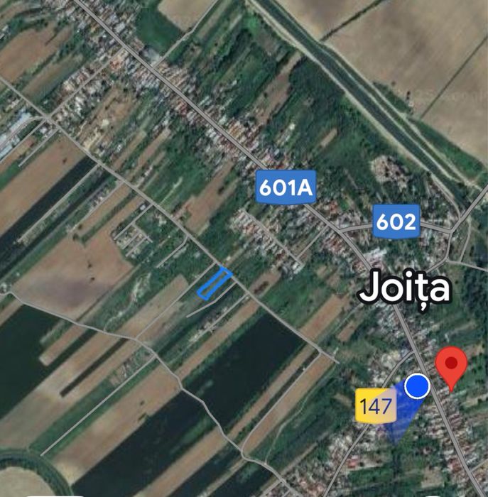 Teren intravilan parcela 2000 mp., Joita, Strada Campiei.