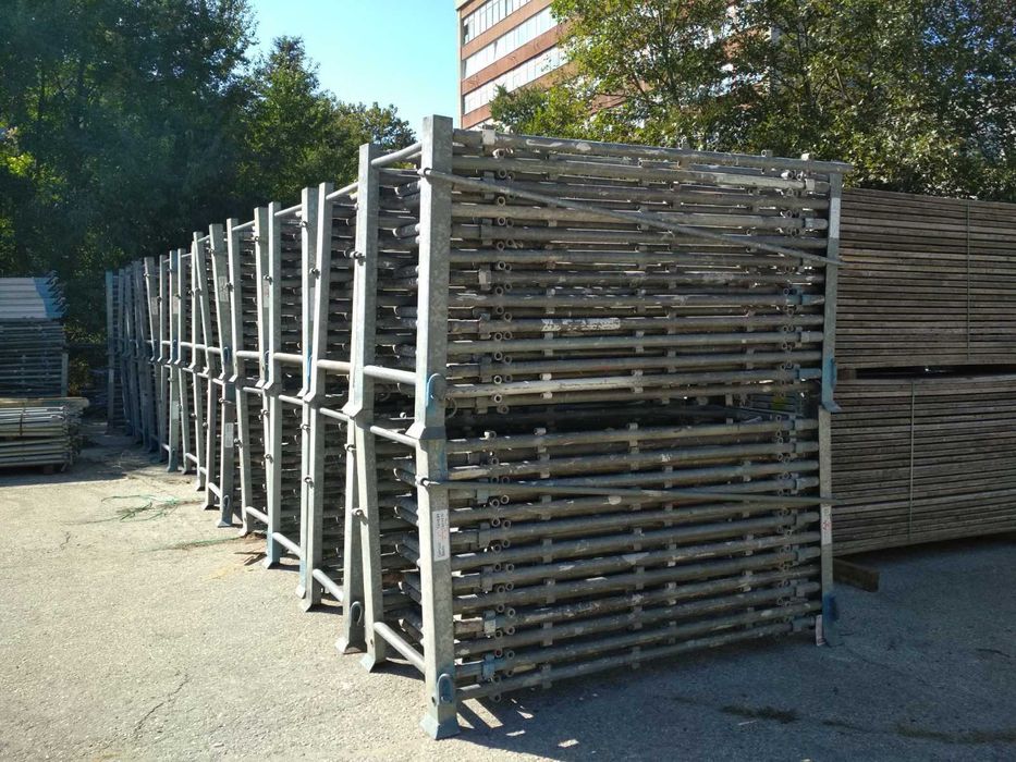 Продавам поцинковано фасадно скеле АЕБИ - Втора употреба