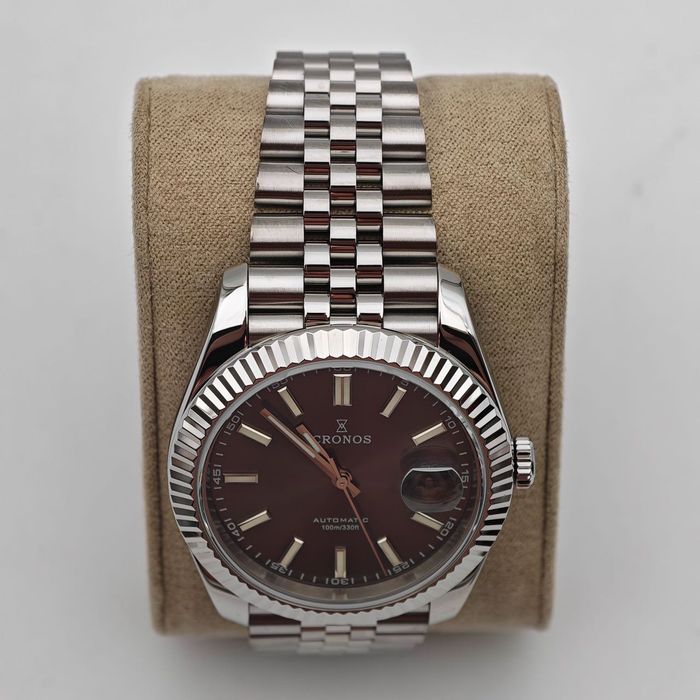 Cronos L6046M  Datejust homage Gun Automatic