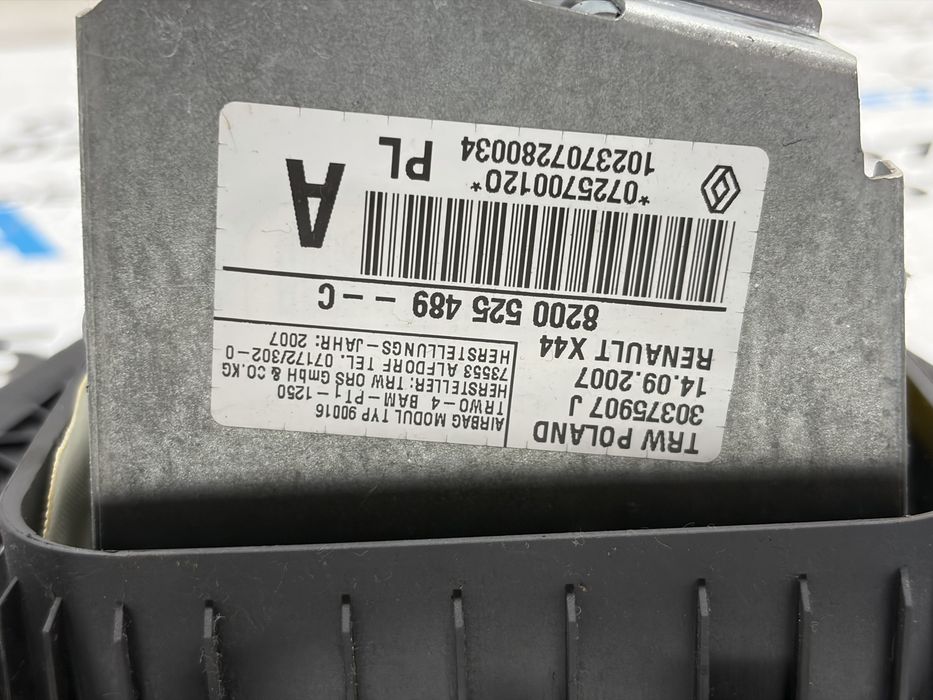 Airbag pasager Renault Twingo 2007