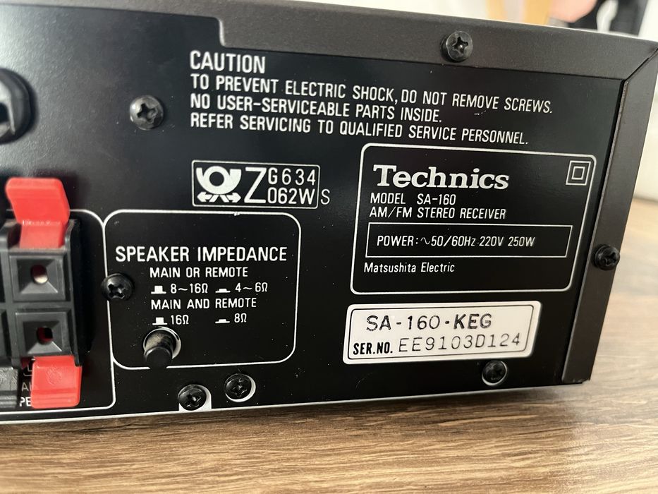 Amplificator / statie Technics SA-160