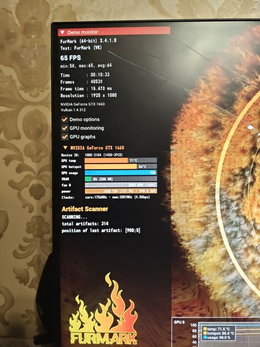 Продам видеокарту 1660