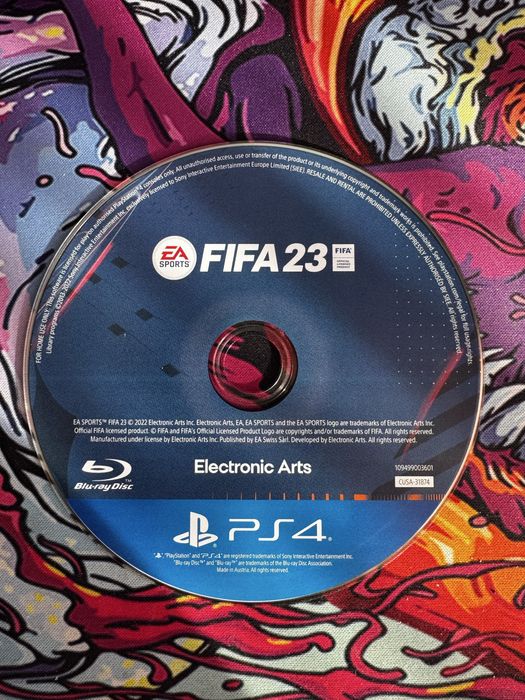 Диск FIFA 23 на PS 4