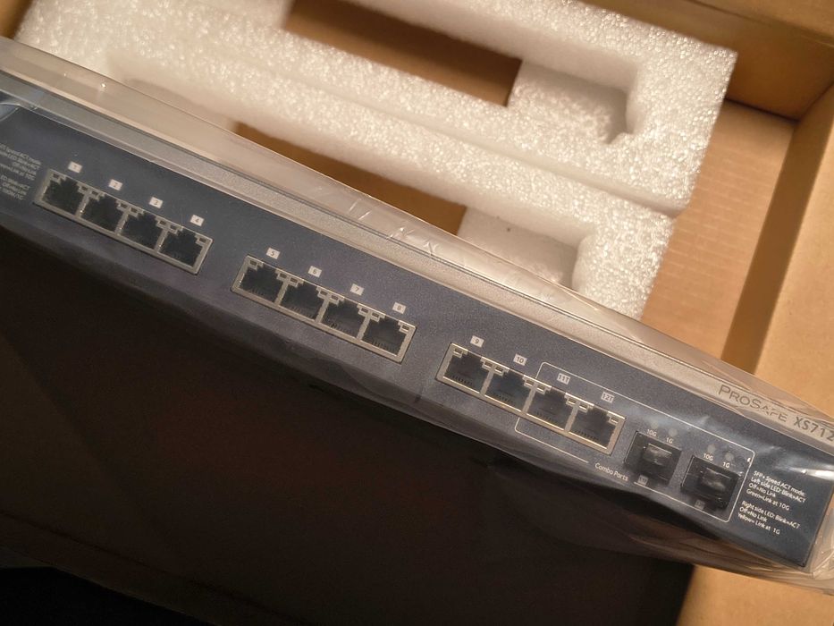 Netgear Switch 10Gbps XS712T