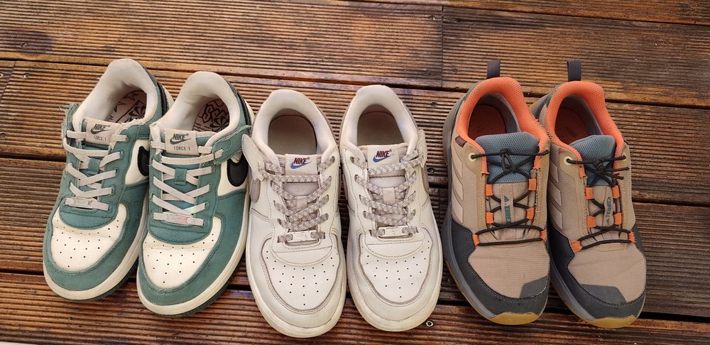 Nike force 1 Adidas terrex