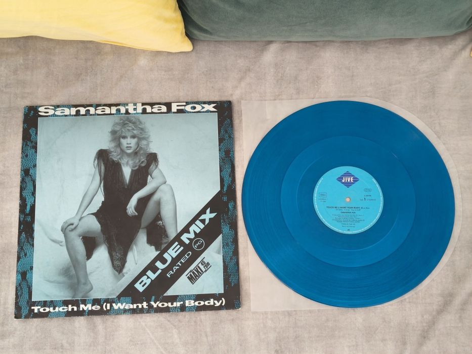 Lot 7 Viniluri Maxi Single 12" - Samantha Fox (Ediție Albastră Inclusă)