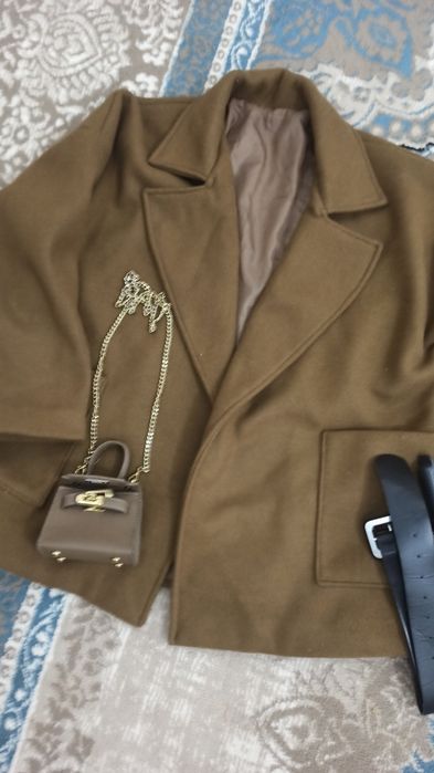 Пальто оверсайз щита на заказ