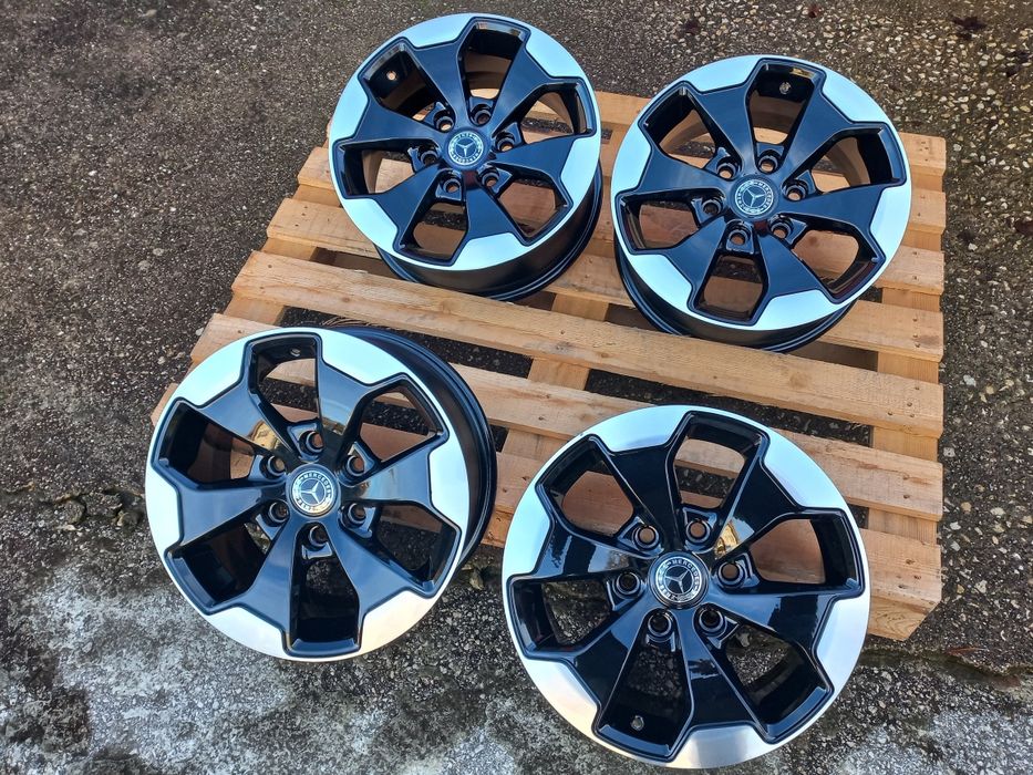 16"6×130 Mercedes Sprinter Vw Crafter 7ж ет40 3600кг Товариносимост.