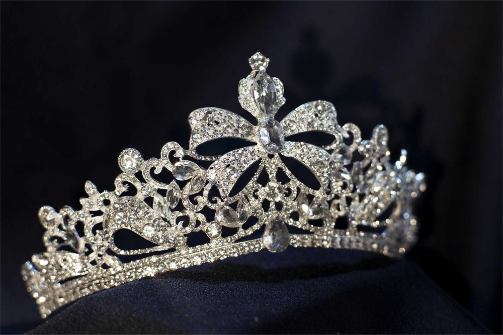 Королевская корона диадема "Бант". Доставка включена.