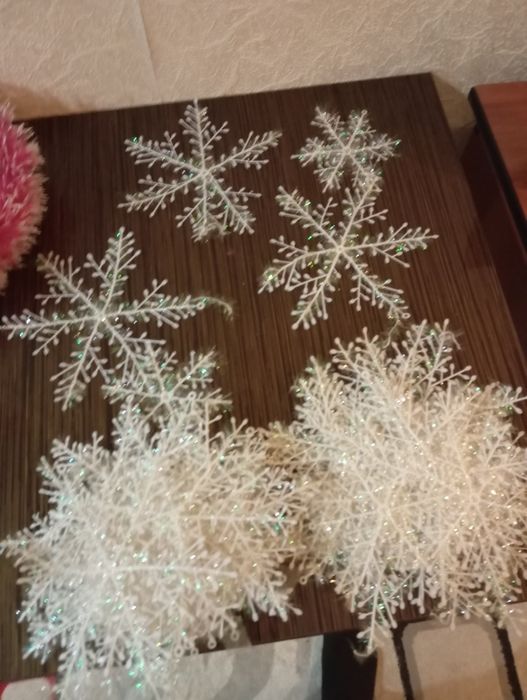 Снежинки новогодние для Нового года