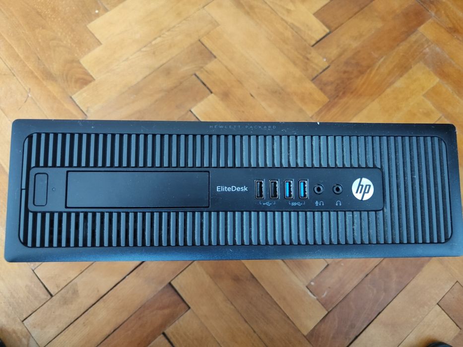 Компютър Hp elit desk 800 и монитор Hp e 232