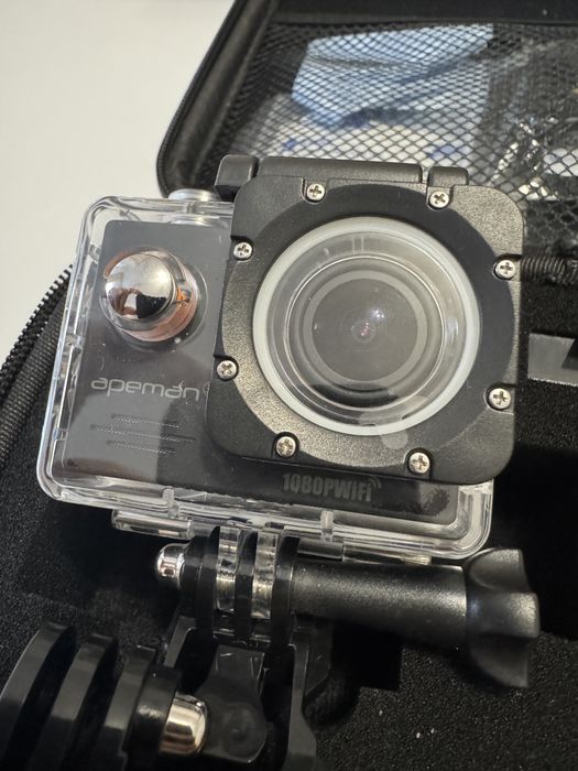 APEMAN Action Camera 1080P Full HD WiFi – NOUĂ, NEFOLOSITĂ