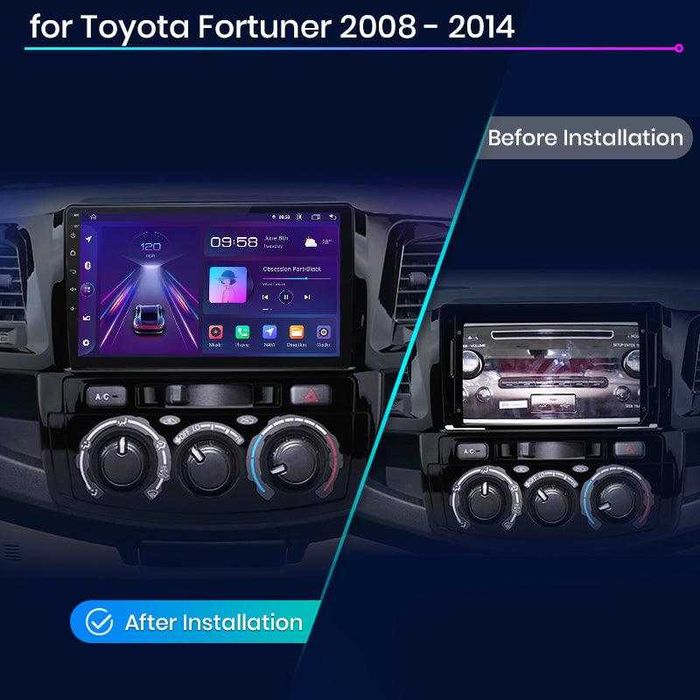 Toyota Hilux 2007-2015  Мултимедия Навигация Android