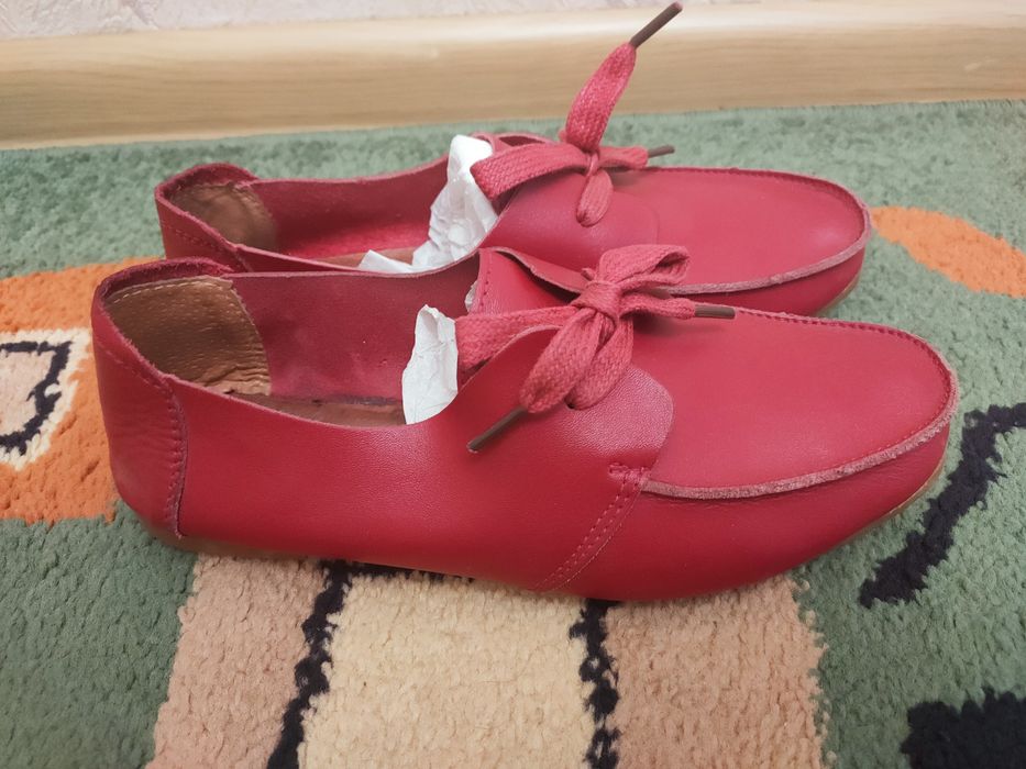 Туфли женские кожаные