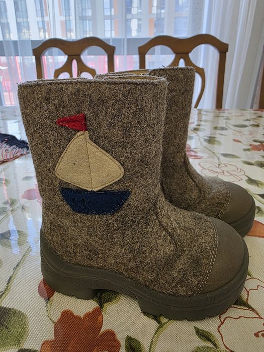 Валенки детские из войлока