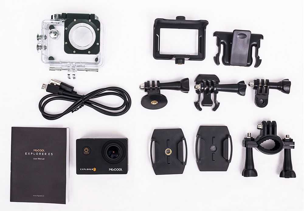 Спортна камера MGCOOL Explorer ES 3K Allwinner V3 чипсет 16MP 2" екран