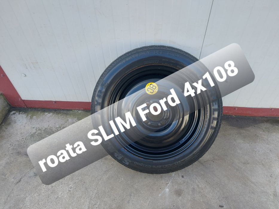 Roata rezerva SLIM r15/ gama Ford / 4x108