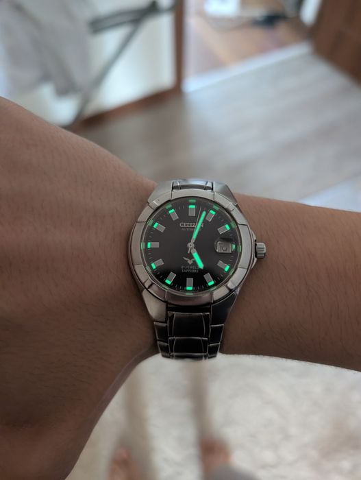 Японские Citizen 7 Eagle Sapphire