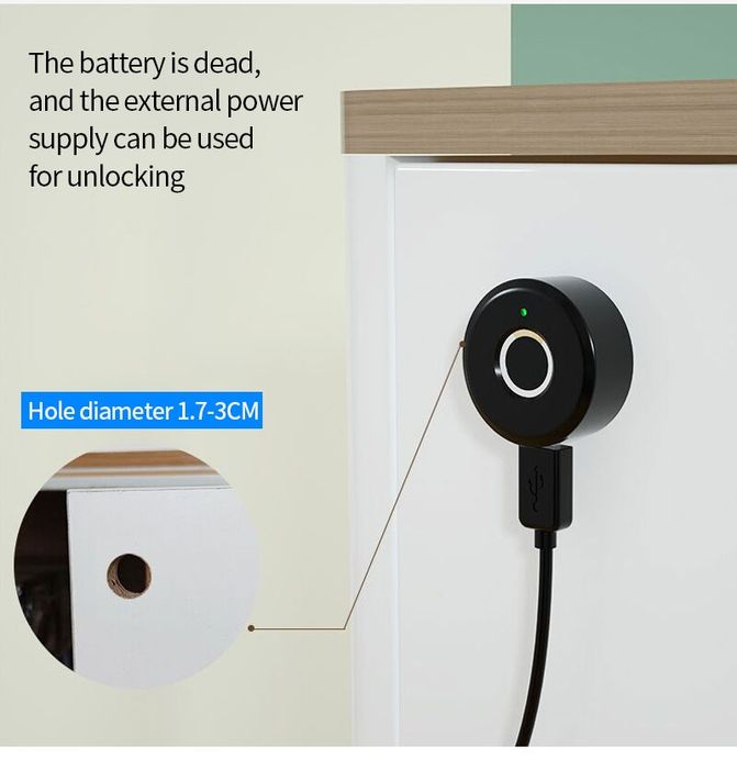 Замок для шкафа раздевалок с отпечатками пальцев, Smart lock, zamok