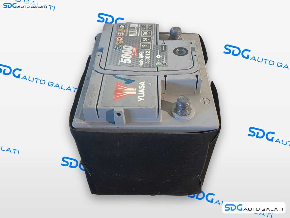 Baterie Acumulator Auto 54Ah 500A Volkswagen Audi Seat Skoda Ford Opel Toyota BMW Mercedes Renault Peugeot Dacia [LN1255]