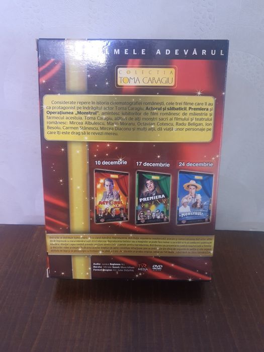 Filmele Colectia Adevarul  Margelatul , Colectia Istorice si Toma  Caragiu