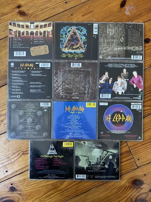 Colectie 11 cd-uri Def Leppard
