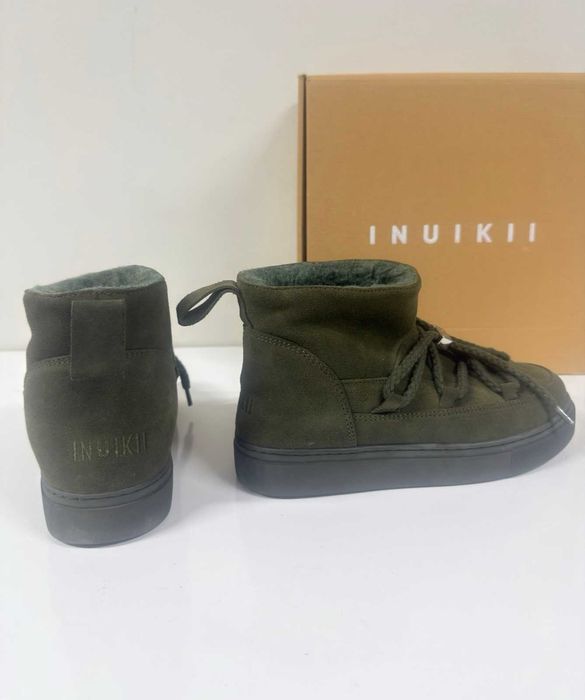 INUIKII Classic Low Olive (Като нови) - Размер 38 (24 см стелка)