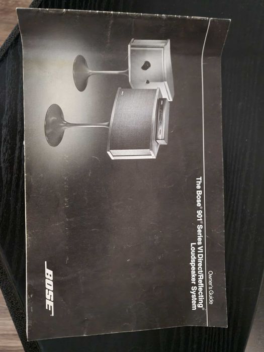 Bose 901 series VI speakers Pair with Equaliser