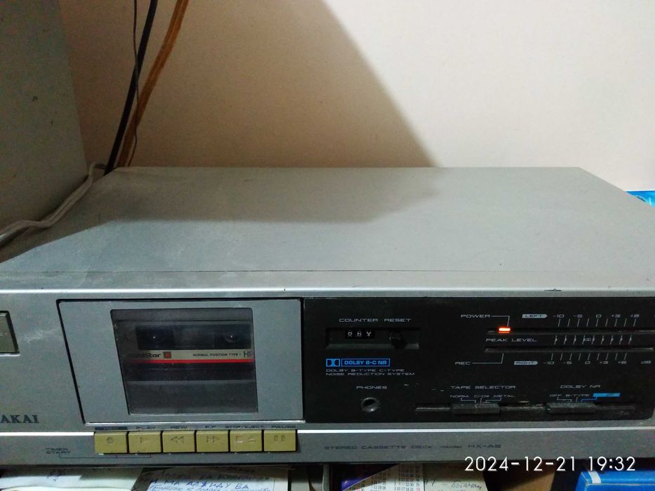 Кассетная дека АКАЙ -НХ-А2, 1985 года