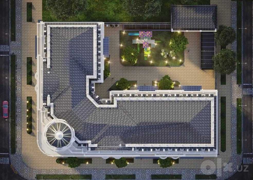 ЦЕНТР‼️ ЖК Kamron Palace 3х комнатная квартира 83м2 коробка: Юнусабад