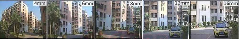 Метална Водоустойчива Далекобойна Камера 3.6~16мм 60Метра НощноВиждане