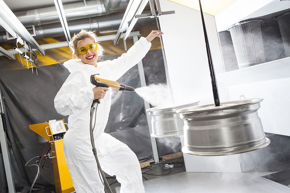 Полимерная покраска