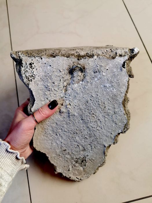 Антикварна глава скулптура фигура статуя горски дух зеления човек фавн