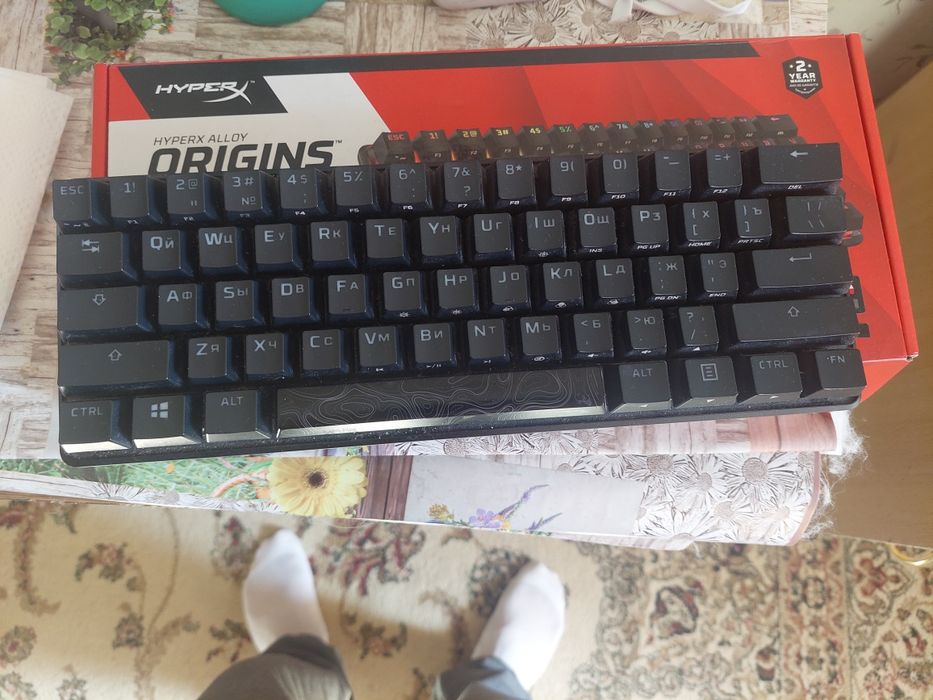Клавиатура hyperx origins 60