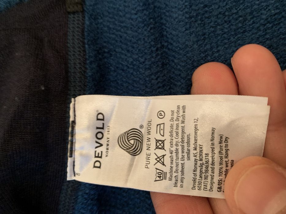 Мъжко вълнено Devold Thermo wool