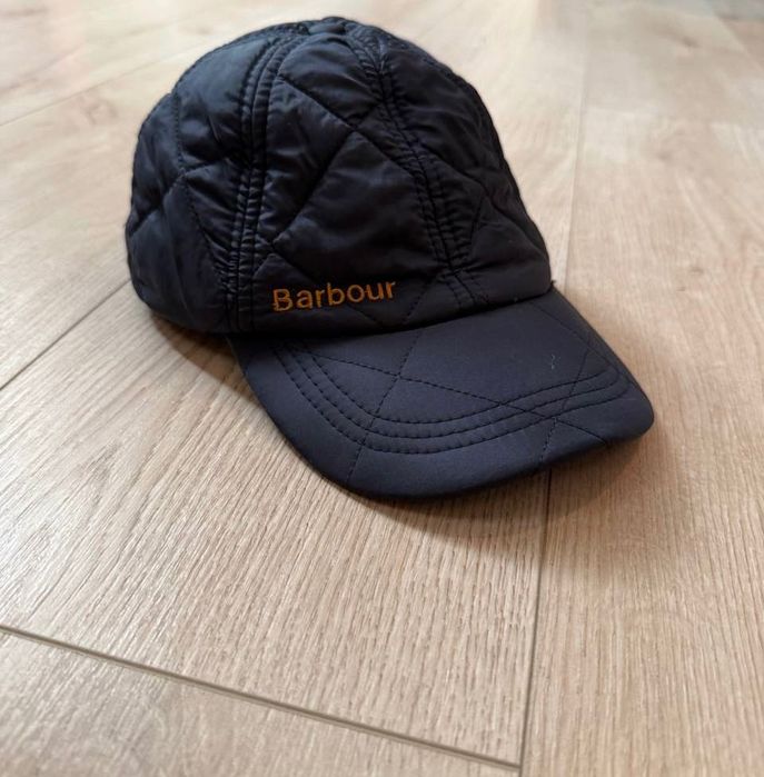 Шапка Barbour синя