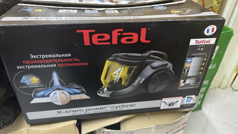 Tefal пылесос x-trem power cyclonic