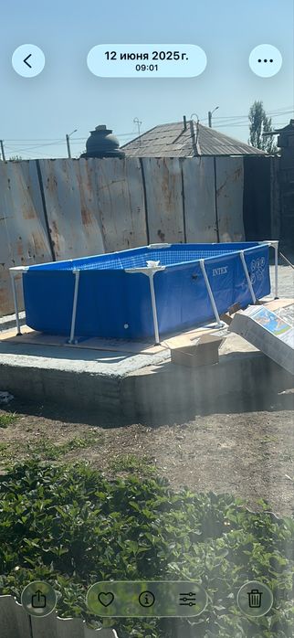 Продам бассеин каркасный