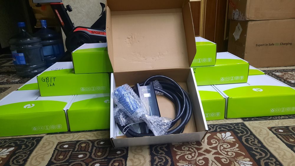 Зарядное устройство для электромобилей 32A, 7kw Gb/t AC ZenCar