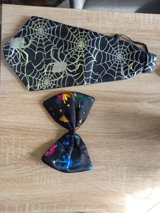 Papion și cravata Haloween